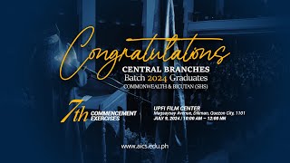 AICS Central 7th Commencement Exercises 2024  Batch 2 [upl. by Nedroj232]