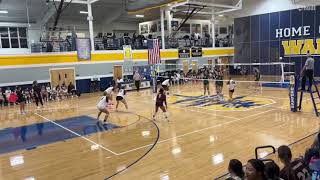 Aimee Abad Libero 5 Game Highlights  AHS vs Archmere [upl. by Allenod]