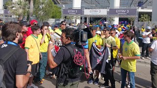 Brazil vs Costa Rica post match Crazy fan Reactions copaamericausa2024 [upl. by Eastlake]