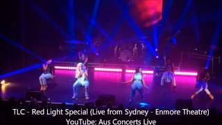 TLC  Red Light Special Live from Enmore Theatre Sydney Australia  2014 [upl. by Matless877]