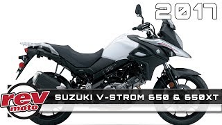 2017 SUZUKI VSTROM 650 amp VSTROM 650XT Review Rendered Price Release Date [upl. by Underwood]