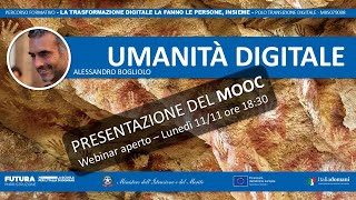 Presentazione del MOOC Umanità Digitale [upl. by Laven97]