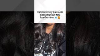 The viral Bblunt lamellar water💧ad trending viral videotransformation haircare shorts [upl. by Anaynek907]