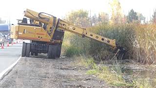 Gradall XL 3300 V Excavator Digger in Action [upl. by Eolhc]