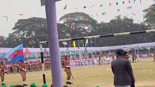 BNMPC Annual Sports 2024 Parade Guardians Pandal view Semiraw video [upl. by Scherle810]