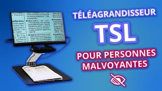 TSL téléagrandisseur hyper transportable pour personnes malvoyantes avec une grande qualité dimage [upl. by Genna453]