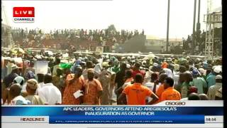 Inauguration Of Rauf Aregbesola As Governor Of Osun State Part 13 [upl. by Ojahtnamas]