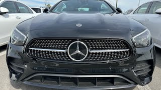 2023 Mercedes E450 Cabriolet Obsidian Black Metallic [upl. by Cassy]