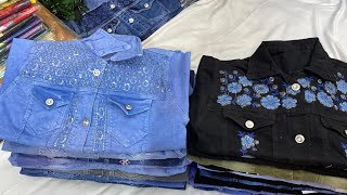 winter denim ladies jacket HridayMediaju7hz [upl. by Ahsikyt]