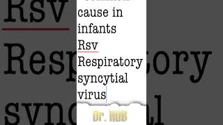 Bronchiolitis  Common cause in infants [upl. by Damle]