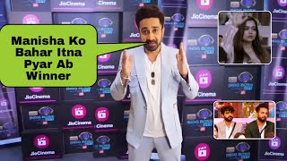 Avinash Sachdev After Eviction Interview Winner Kaun Bahar Aate He Manisha Rani Ko Mil Rahe Pyar [upl. by Barrada161]