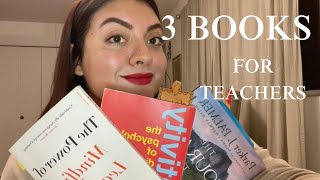 3 BOOKS every TEACHER should read [upl. by Enenej427]