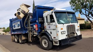 City of Peoria Various Garbage Trucks [upl. by Katrine]