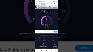 SPEEDTEST WIFI STARLINK starlink [upl. by Proffitt]