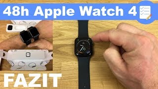 Apple Watch Series 4  erstes Test Fazit und Eindrücke nach 48h  deutsch [upl. by Mikkanen]