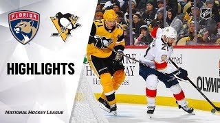 NHL Highlights  Panthers  Penguins 1520 [upl. by Akinal774]