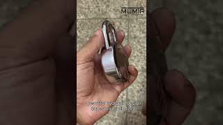 Auto pushlocking  pressing type padlock by mumta locks Full range of size available padlock lock [upl. by Elodie]