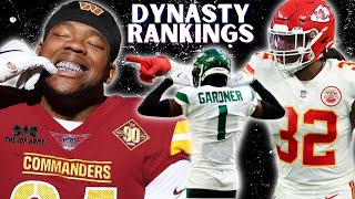 Top 25 IDP Fantasy Football Rankings  Dynasty Fantasy Football 2023 [upl. by Asirram]