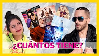 👽 YANDEL Cuántos DISCOS  ALBUMS tiene en total🦈🦈 [upl. by Dnomrej623]