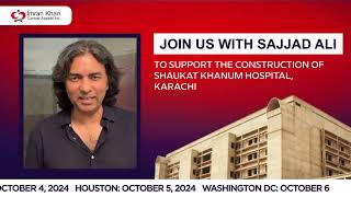 Shaukat Khanum Fundraising Gala Dinners in USA  Sajjad Ali  SKMCHampRC Karachi  2024 [upl. by Ardnoid]