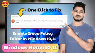 How to Enable the Group Policy Editor in Windows 10 amp 11 Home Editions 2024 [upl. by Orgell5]