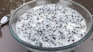 Chocolate vine  Akebia Quinata harvest video part 2  the pulp before processing [upl. by Rabin]