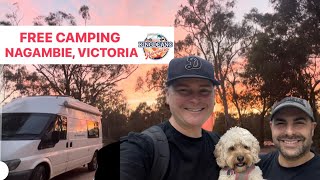 Free Camping Nagambie  Camping Victoria  Van Life Australia  Pet Friendly Camping Victoria [upl. by Hafeenah]