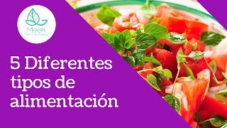 Los 5 Tipos de Alimentación [upl. by Aneryc]