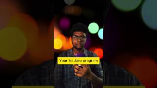 Write your 1st Java Program [upl. by Hammock]