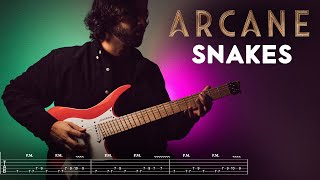 TAB ARCANE  SNAKES Pvris amp Miyavi Guitar Cover [upl. by Aneetsirk]