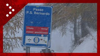 Neve a La Thuile Aosta le immagini del paese imbiancato [upl. by Beller]