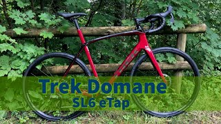 Test  Trek Domane SL 6 eTap 2022 [upl. by Atiuqrahs]