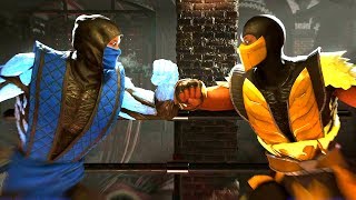 Injustice 2  SubZero Vs SubZero All Mirror Intro DialogueAll Clash Quotes Super Move Ending [upl. by Neira]