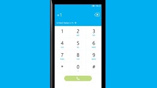 Skype Essentials for Windows Phone How to Call Mobiles and Landlines [upl. by Eybbob]