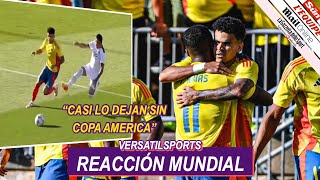 ASI REACCIONA LA PRENSA MUNDIAL a VICTORIA de COLOMBIA vs BOLIVIA [upl. by Nomed]