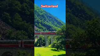 Switzerland train trip 🇨🇭most scenic train journey💕 [upl. by Acinoev]