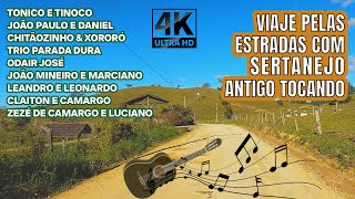 Musica Sertaneja Antiga para Ouvir na Estrada Viagem ouvindo Musica 4k [upl. by Joby]