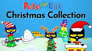 Pete the Cat CHRISTMAS COLLECTION  Kids Books Read Aloud  Storytime [upl. by Odnumde872]