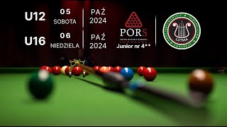 U16  Jan Stachowiak vs Bruno Sieradzki  PORS junior 4  2024 [upl. by Nealy152]