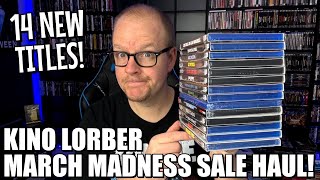 Kino Lorber MARCH Madness SALE Haul  14 New Blurays And 4Ks For SUPER Cheap [upl. by Trace]