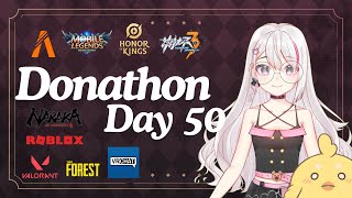 【DONATHON】UDAH NYENTUH DAY 50  Day 50  iraleshow livestream vtuberindonesia [upl. by Adnolohs407]