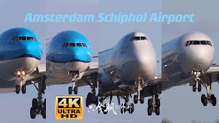 Amsterdam Schiphol Airport Plane Spotting 1 [upl. by Novek]