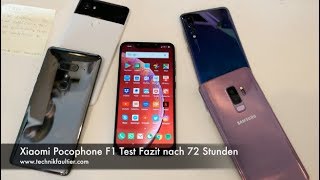 Xiaomi Pocophone F1 Test Fazit nach 72 Stunden [upl. by Eronel155]