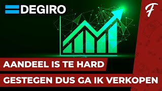 PORTFOLIO €120000 AANDEEL IS TE HARD GESTEGEN DUS GA IK VERKOPEN  PORTFOLIO SHOW 118 [upl. by Arebma]