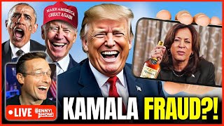 Kamala Campaign EXPOSED as Scam To DEFRAUD Democrats  Spiraling Drunk Kamala Posts Slurring RANT 🤣 [upl. by Elehcir]