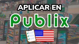 ➡️ Requisitos y cómo aplicar para Trabajar en PUBLIX Estados Unidos [upl. by Olivier935]