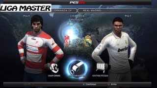 PES 2012 Liga master Liga BBVA Granada CF vs Real Madrid CF [upl. by Akcirehs288]