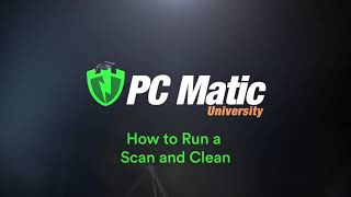 How to Run a PC Matic Scan [upl. by Aicenad]