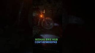 Police Flasher LighT  nishar bike hub modified [upl. by Garbe]