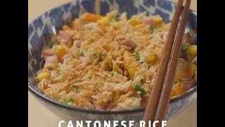 Recipe  Cantonese rice [upl. by Gilus]